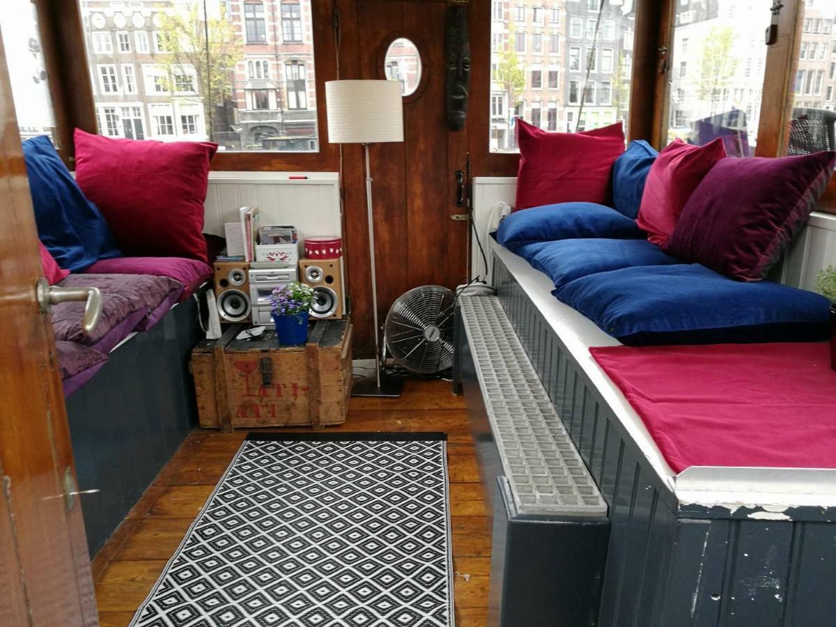 Waterloo Square River Vieuw Houseboat Amsterdam Ngoại thất bức ảnh